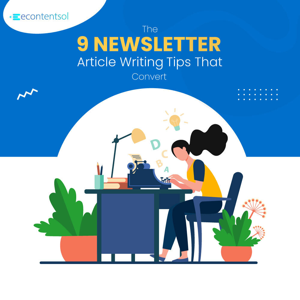 Newsletters Article Writing image
