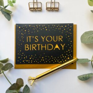 birthday card gift for aspiring writers 