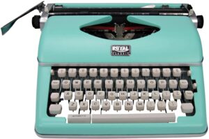 Typewriter gifts for writers 