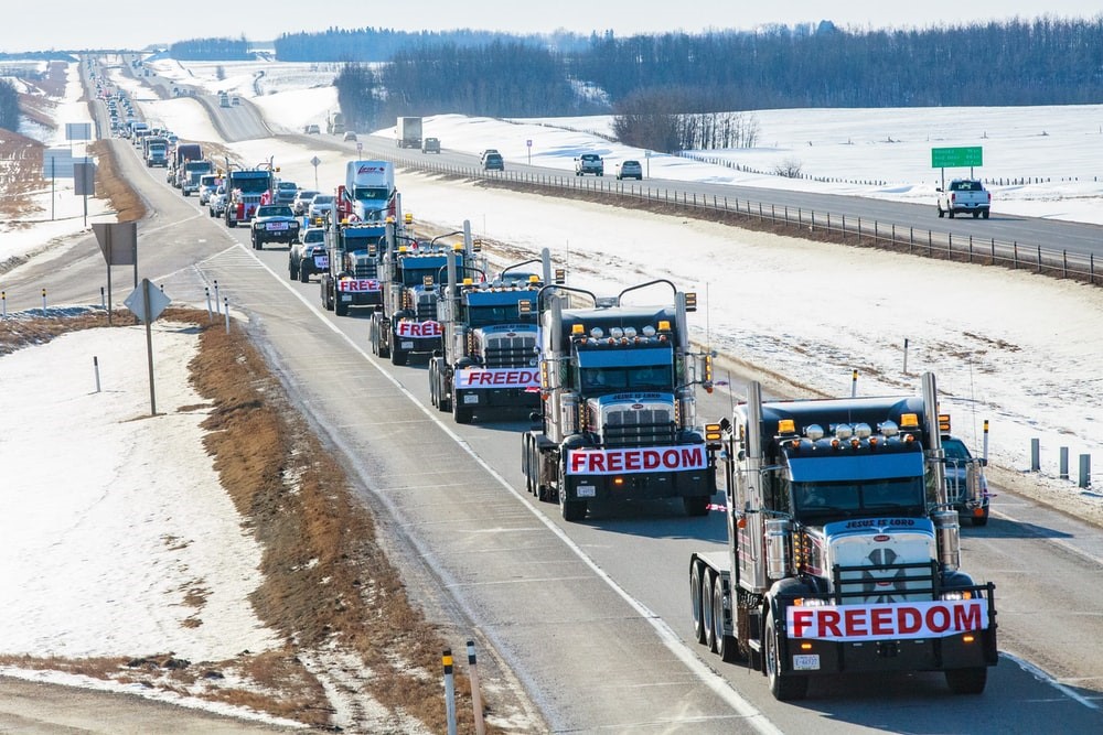 Canadian truckers’ protest