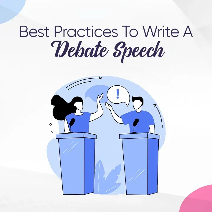 how to write a debate speech