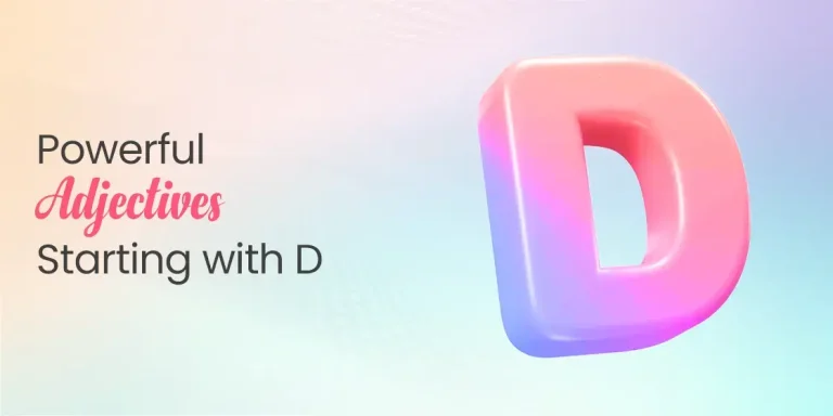 Adjectives that Start with D