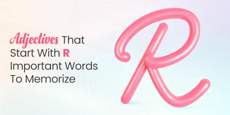 Adjectives that Start with R