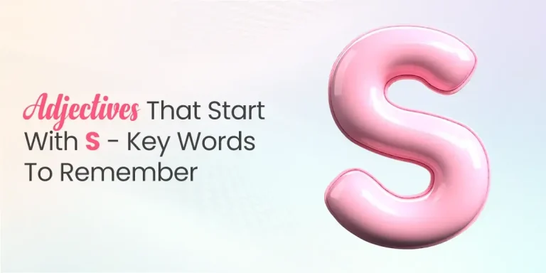 Adjectives that Start with S