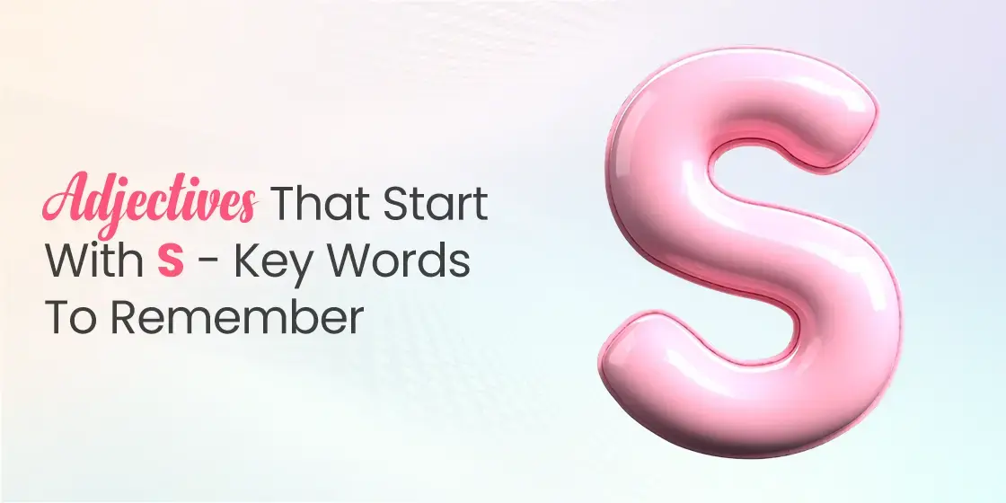 Adjectives that Start with S