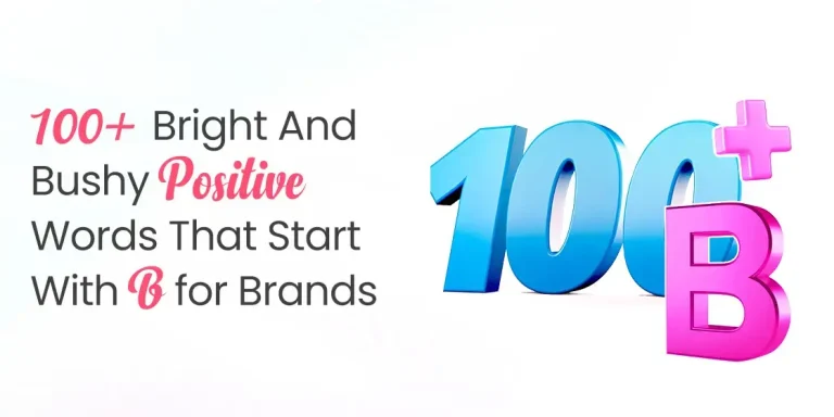 Positive Words That Start With B