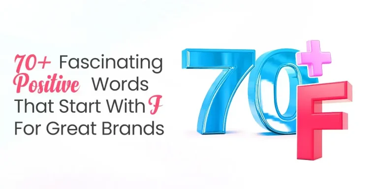 Positive Words That Start With F