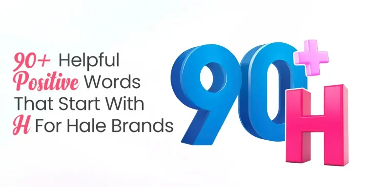 Positive Words That Start With H