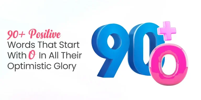 Positive Words That Start With O