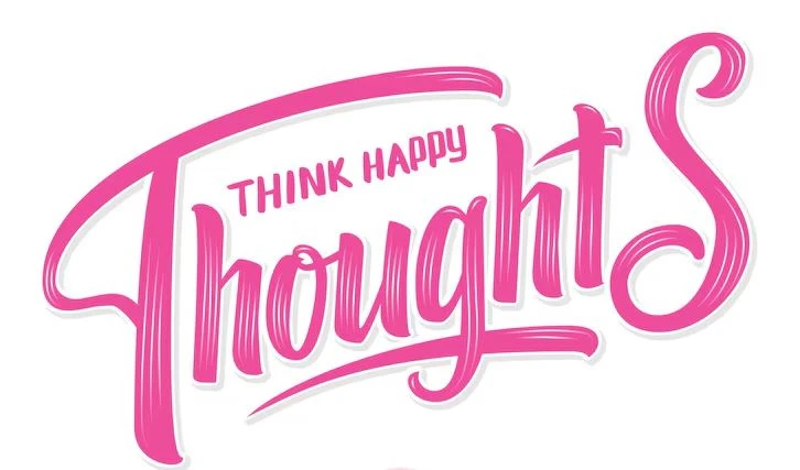 Happy thoughts banner