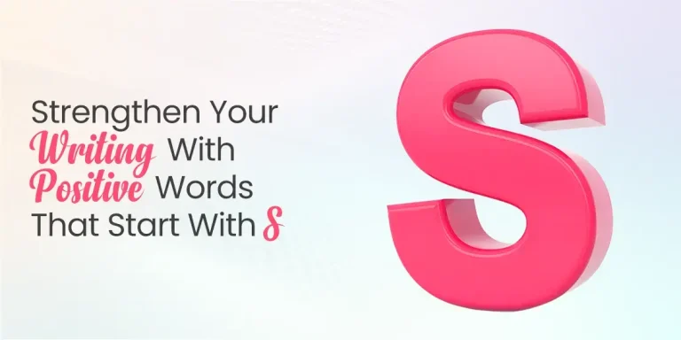 Positive Words that Start with S
