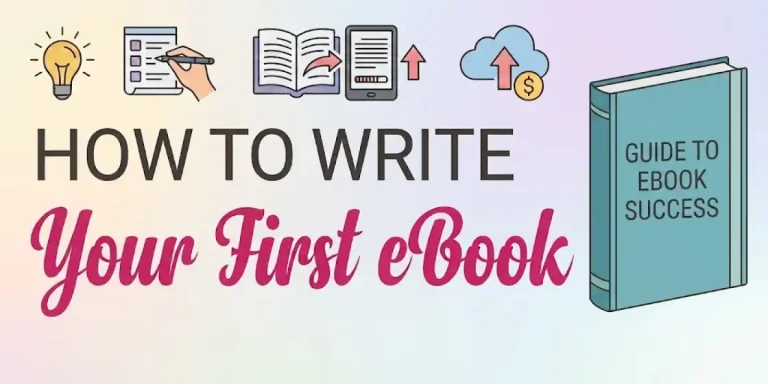 how to write ebook