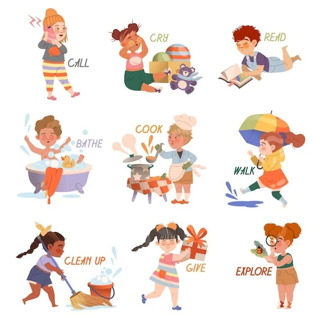 Examples of common verbs