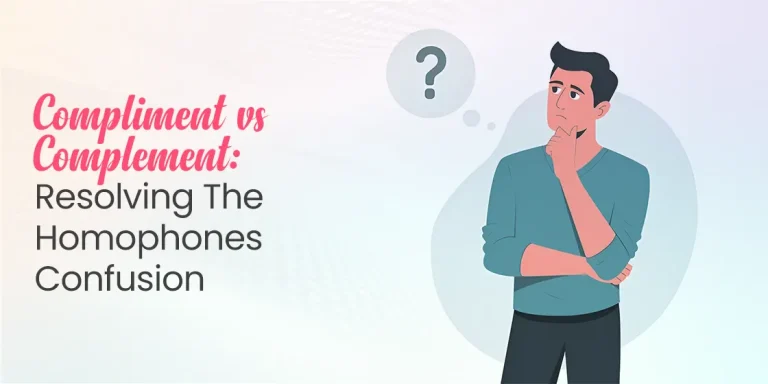 Compliment vs Complement