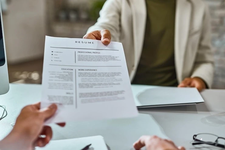 Getting resume