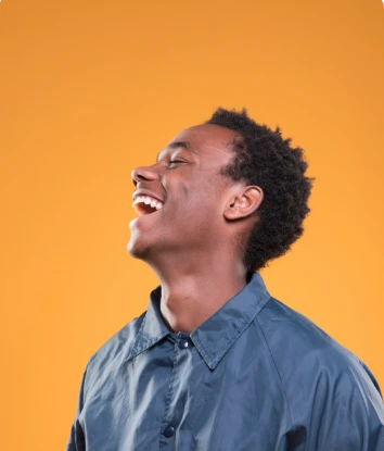 Laughing
